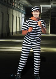 funny photo of zebra man