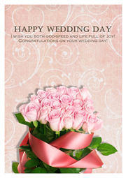 great wedding wishes card sample