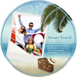 yearly sweet travel disk cover