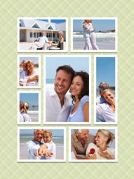 center collage template for lovers