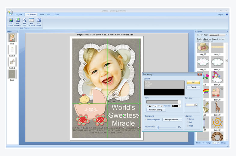 the greeting card workshop software